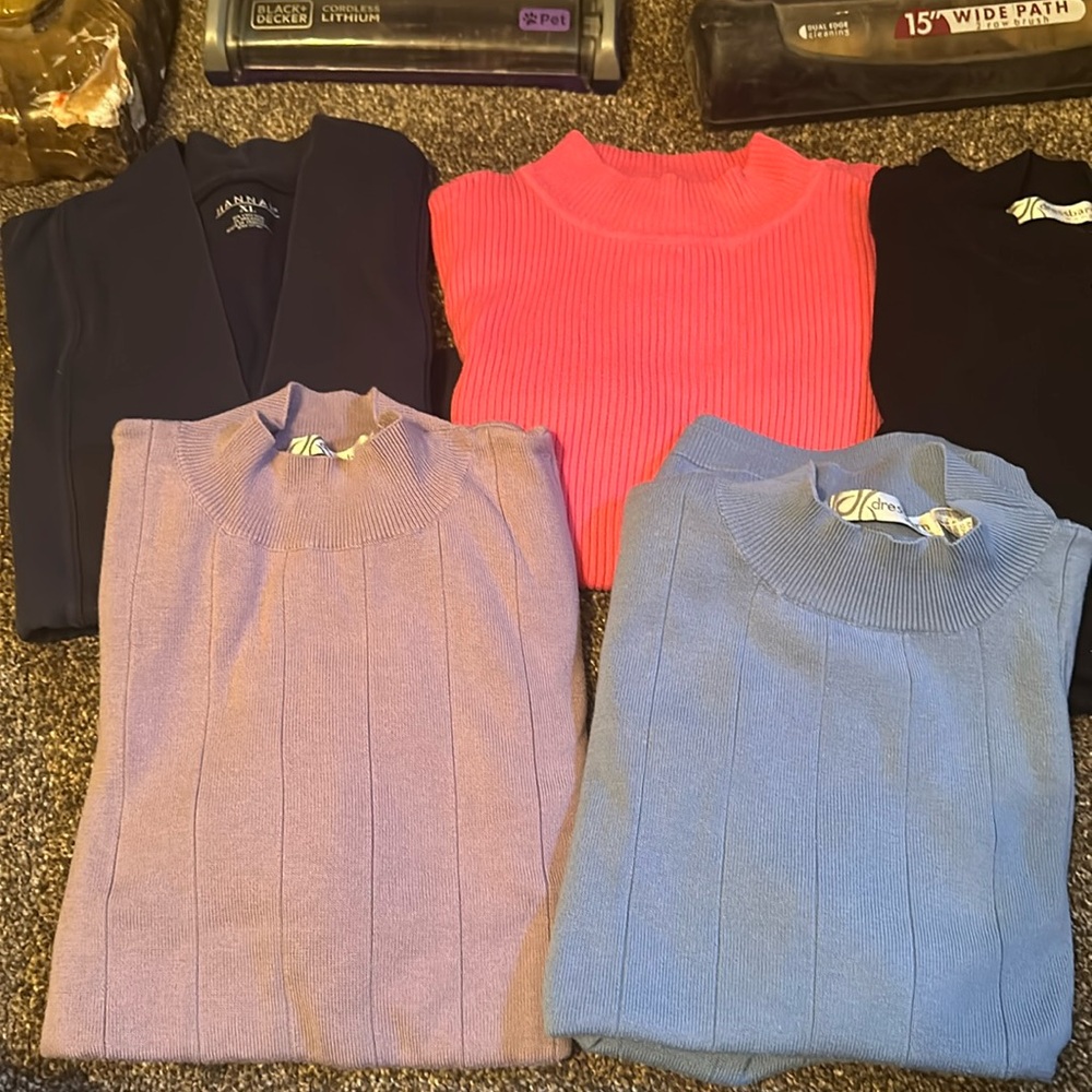 5 ea Women’s sweaters